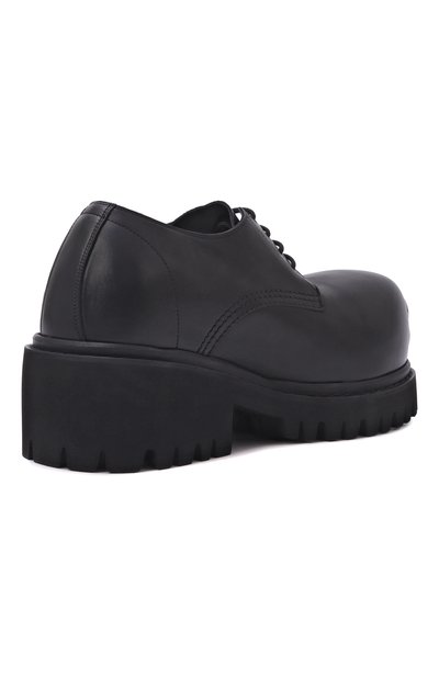 Кожаные дерби stomper BALENCIAGA, арт. 807326/WCDA0, фото 5