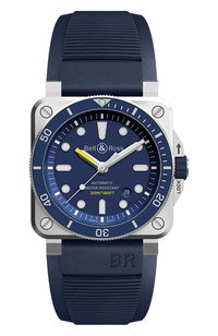 Часы diver blue BELL AND ROSS, арт. BR0392-D-BU-ST/SRB, фото 1