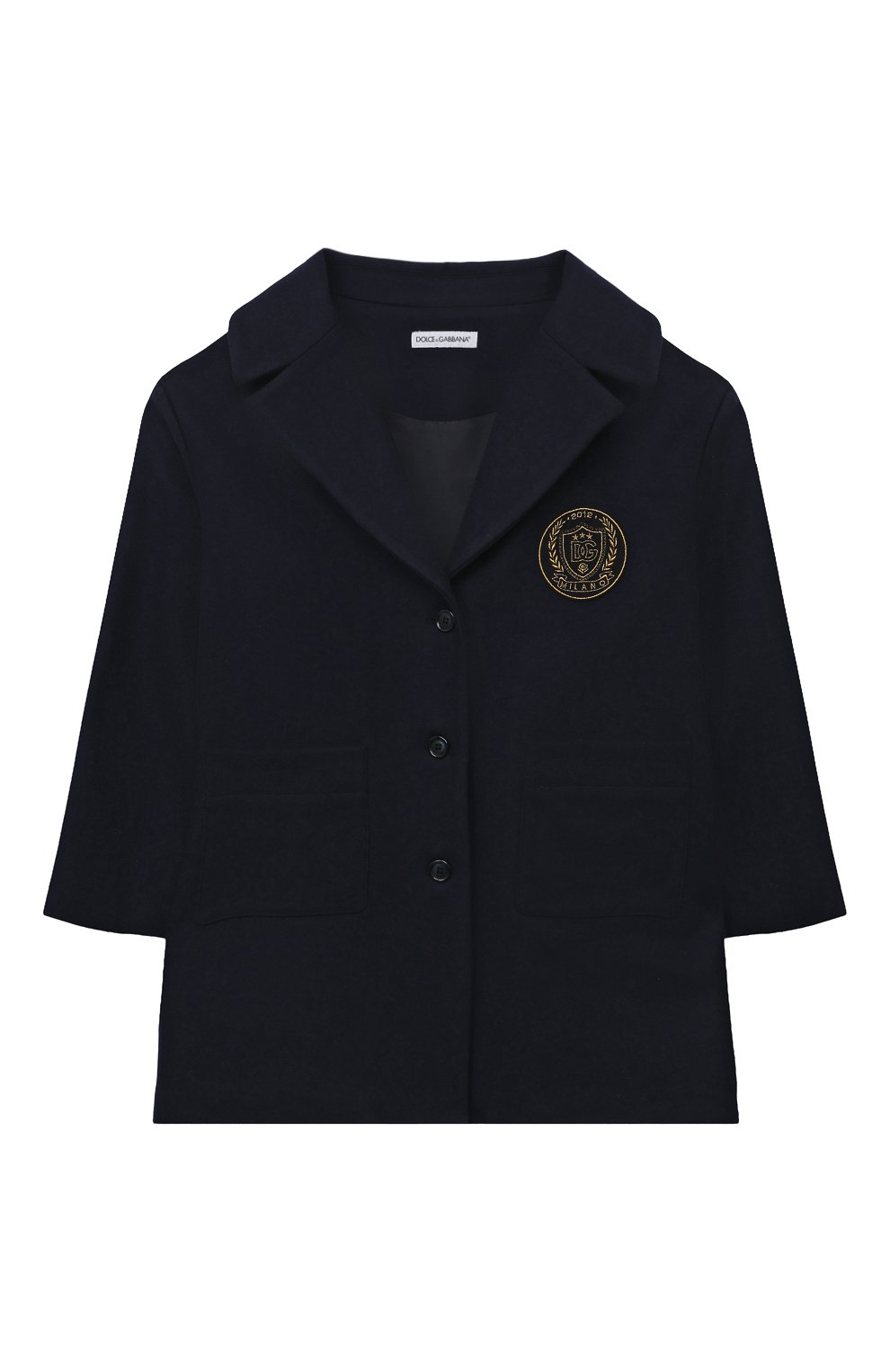 Шерстяное пальто с жилетом DOLCE & GABBANA, арт. L54C44/G7K1J/8-14_SET, фото 6