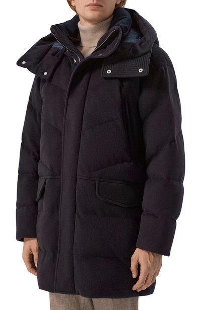 Пуховик из кашемира и шерсти KITON, арт. UGK211BK0271L, фото 3