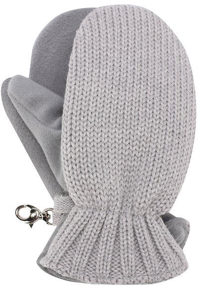 Вязаные варежки с карабином IL TRENINO, арт. 17 9664/E0, фото 1