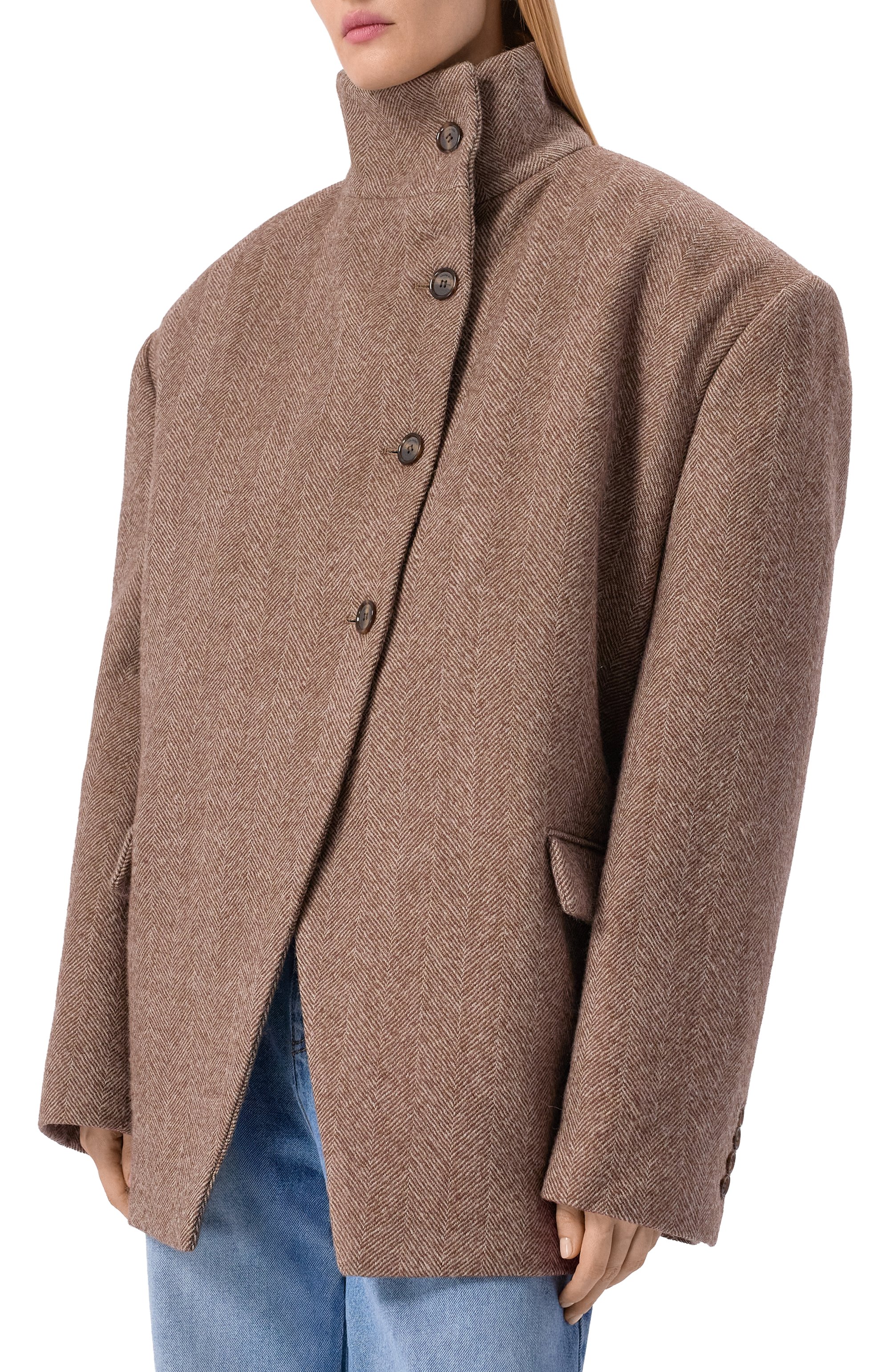 Шерстяное полупальто MAGDA BUTRYM, арт. 121925, фото 6