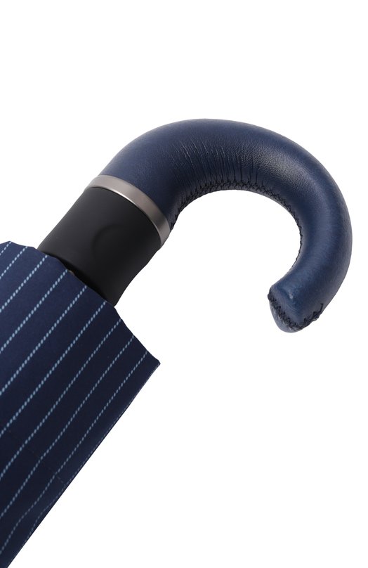 Складной зонт Moschino 8509-PINSTRIPE T0PLESS Синий  8509-PINSTRIPE T0PLESS Фото 4