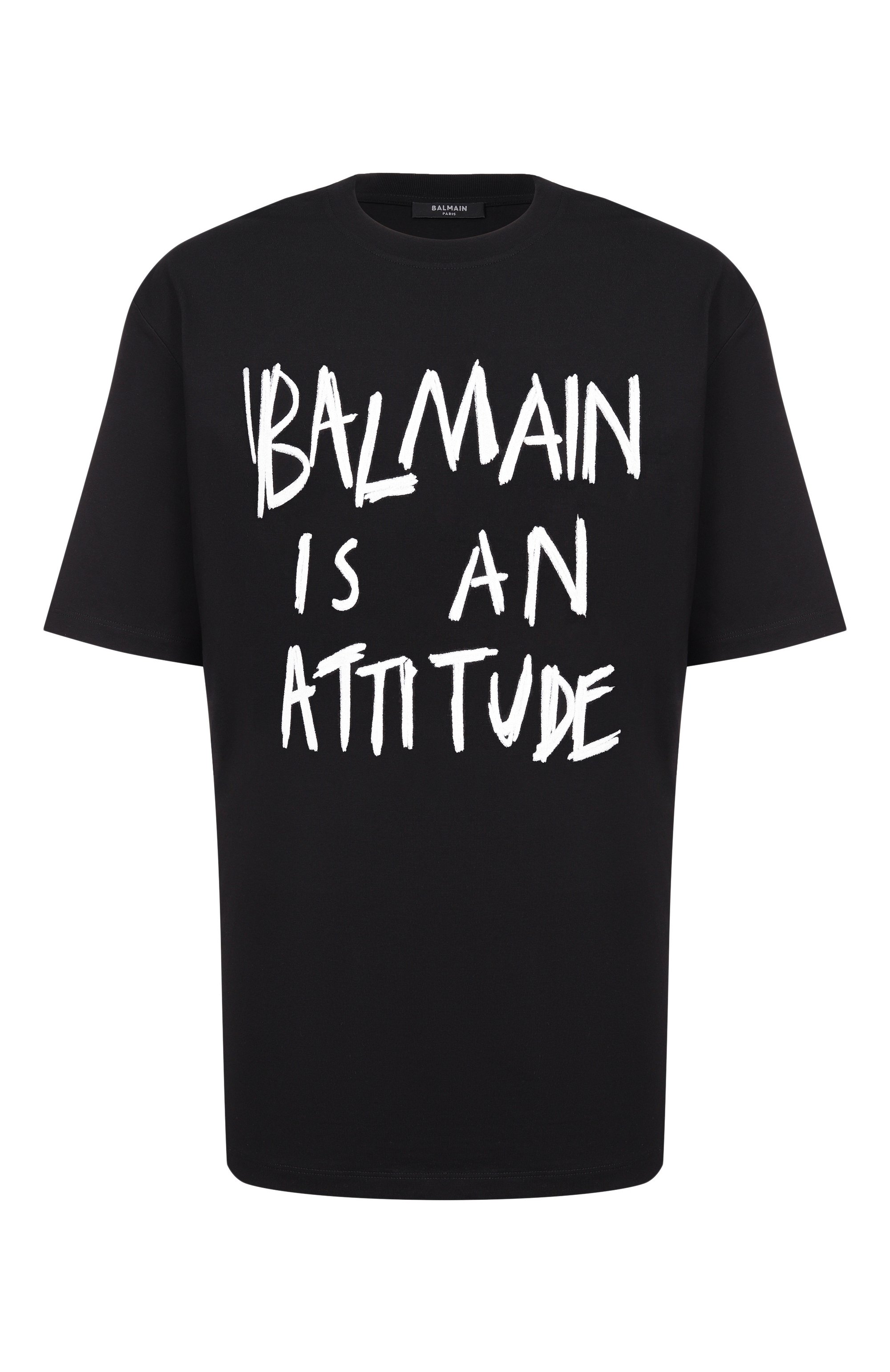 Хлопковая футболка BALMAIN, арт. GH1EG225/GF40, фото 1