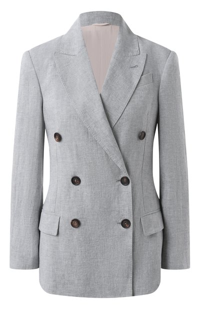 Женский льняной жакет BRUNELLO CUCINELLI, арт. MH5477039