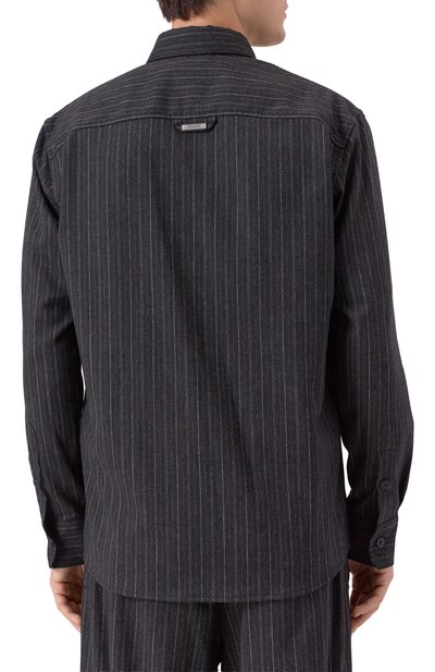 Рубашка ICEBERG темно-серого цвета по цене 41050 руб., арт. G090/3082, фото 4 Рубашка ICEBERG, арт. G090/3082, фото 4