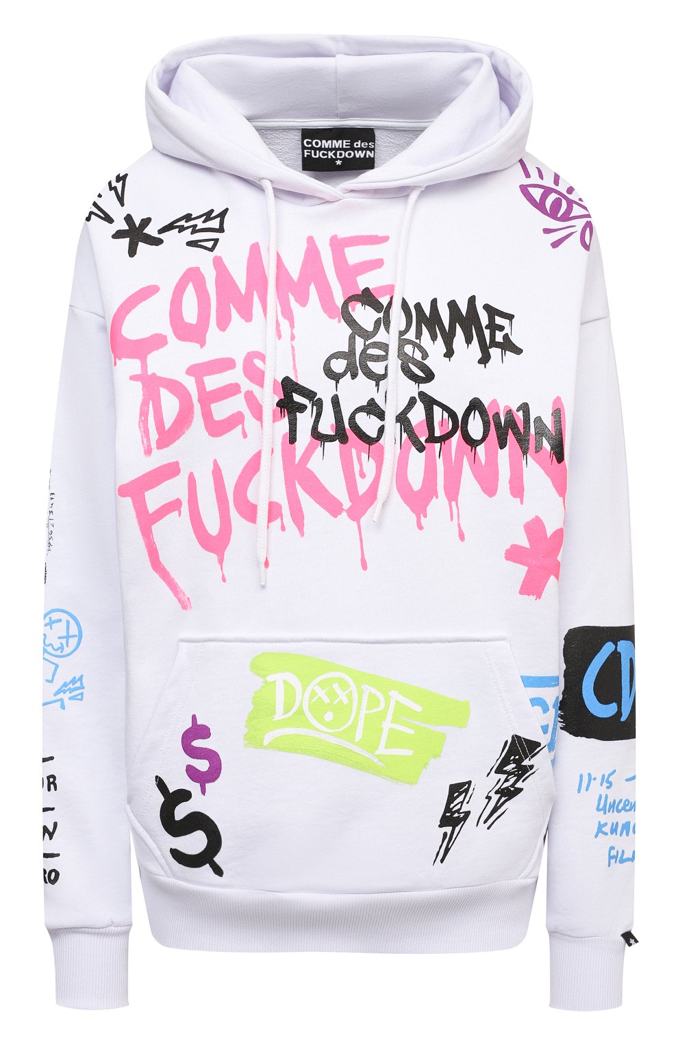 Хлопковое худи COMME DES FUCKDOWN, арт. CDFD1366, фото 1