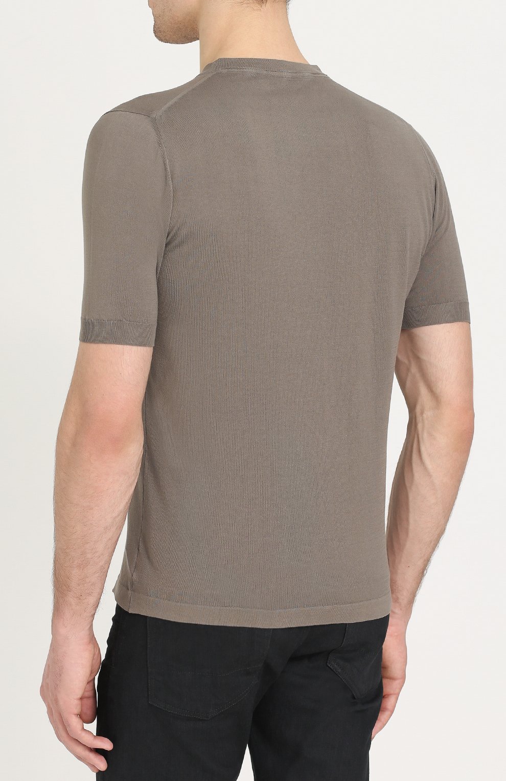 Хлопковый джемпер KITON, арт. UK441, фото 4