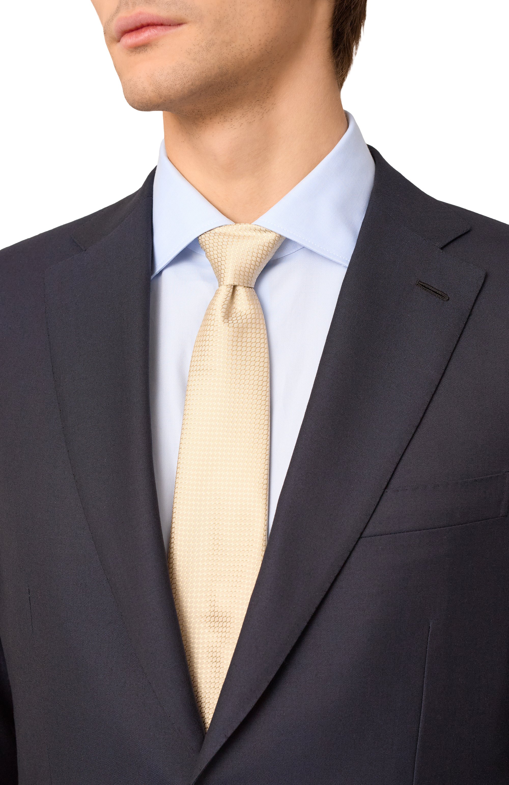 Шелковый галстук CANALI, арт. 18/HJ04178, фото 2