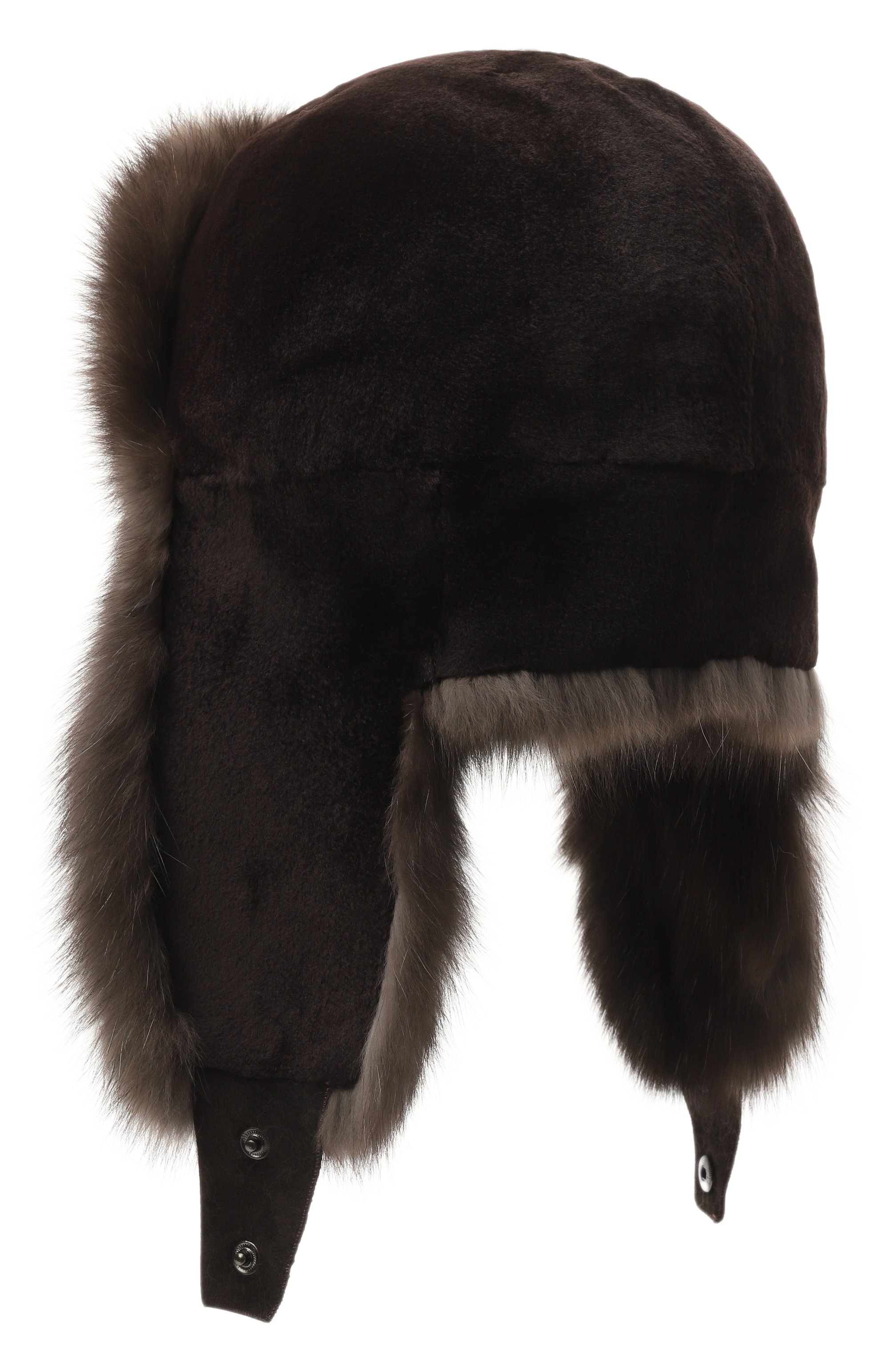 Меховая шапка-ушанка из норки и соболя VICTORIA KUSENKOVA, арт. 330213504235, фото 2