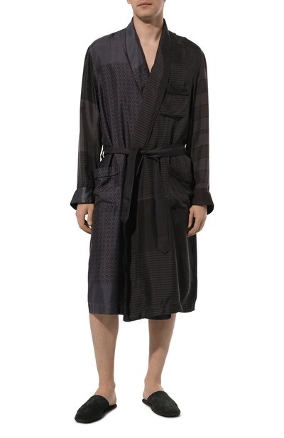 Шелковый халат BRIONI, арт. NDV70L/P106L, фото 3