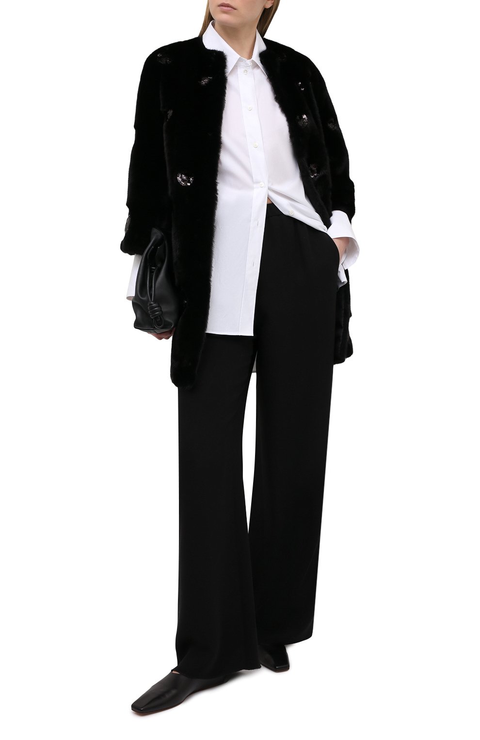 Шуба из меха норки VALENTINO, арт. VF3FAM601BF, фото 2