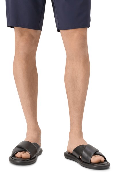 Кожаные шлепанцы portofino BOGNER, арт. P0RT0FIN0 M 2 A, фото 3