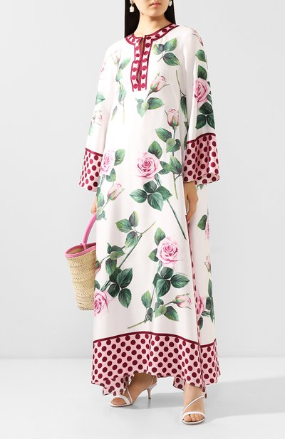 Шелковая туника DOLCE & GABBANA, арт. F6YD7T/HS190, фото 2