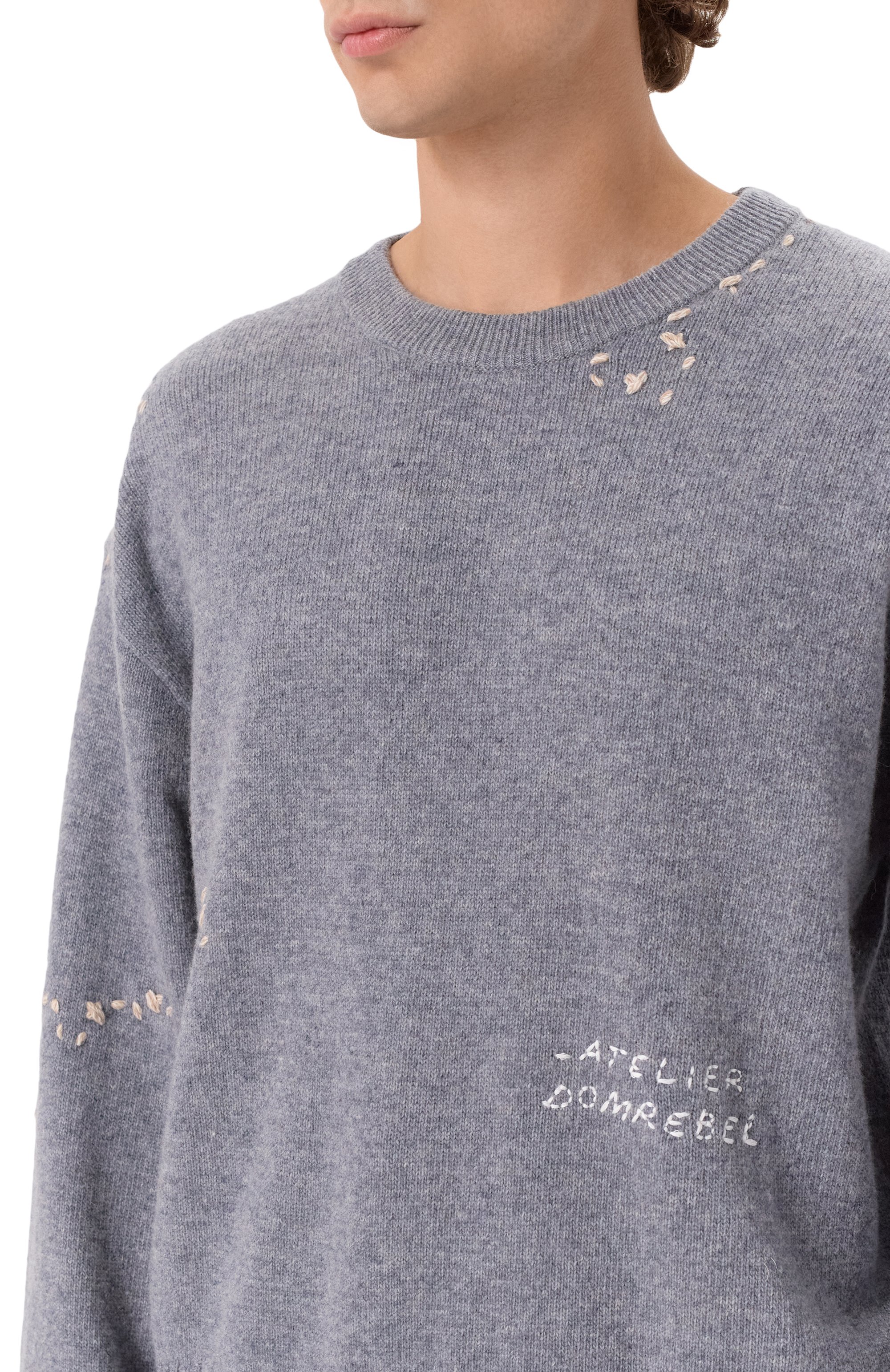 Джемпер DOMREBEL, арт. M 0FFICE/CREWNECK, фото 5