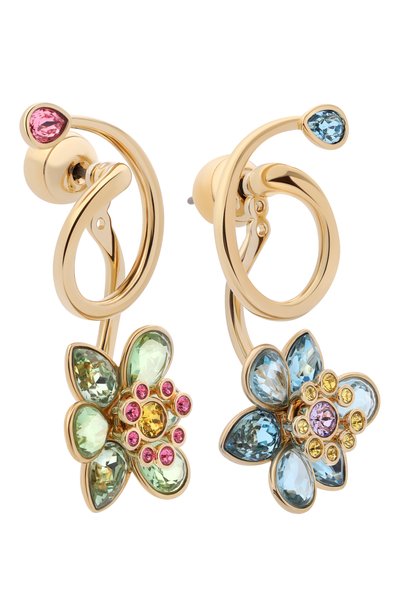Серьги idyllia SWAROVSKI разноцветного цвета по цене 29950 руб., арт. 5709025, фото 4 Серьги idyllia SWAROVSKI, арт. 5709025, фото 4