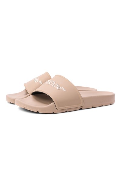 Женские шлепанцы bookish OFF-WHITE, арт. 0WIU001S26MAT002