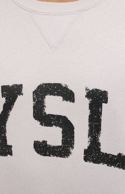 Хлопковый свитшот SAINT LAURENT, а рт. 666979/Y36IP, фото 5