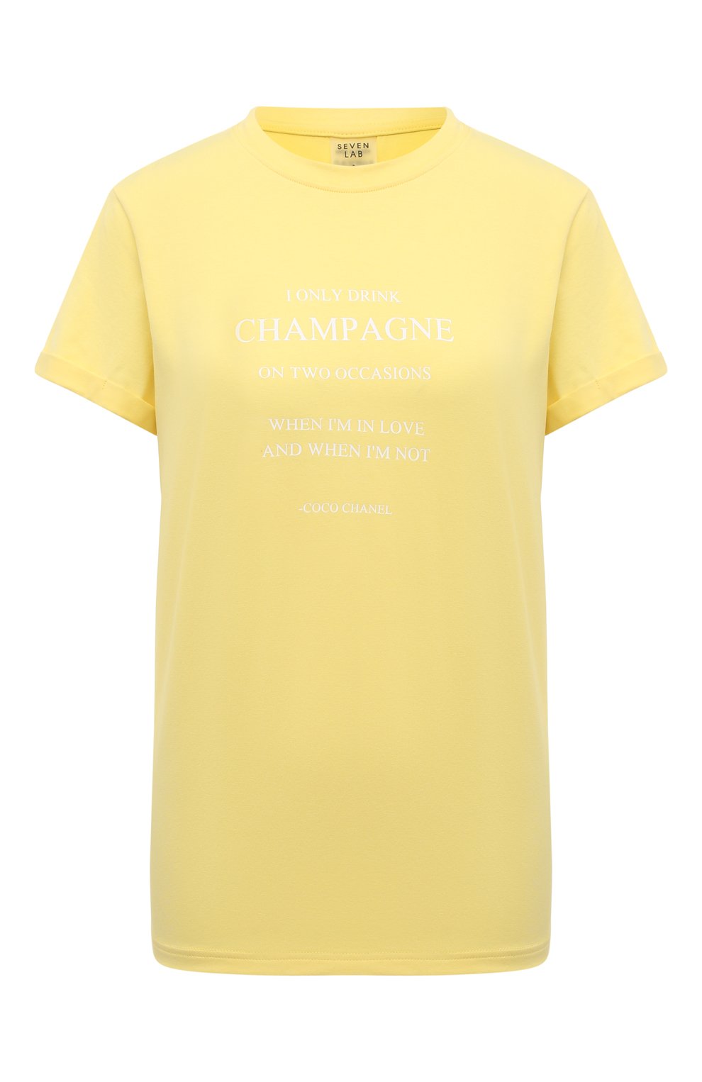 Хлопковая футболка SEVEN LAB, арт. CTR1.01.610.362.0128, фото 1