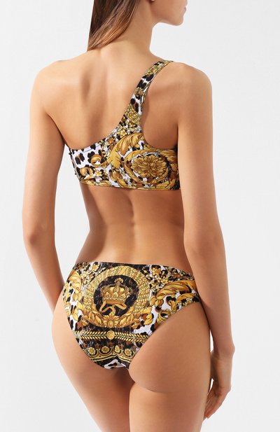 Плавки-бикини VERSACE черного цвета по цене 37950 руб., арт. ABD08009/A232995, фото 3 Плавки-бикини VERSACE, арт. ABD08009/A232995, фото 3