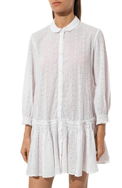 Хлопковое платье POUPETTE ST BARTH, арт. WTNR24N0WI0, фото 3