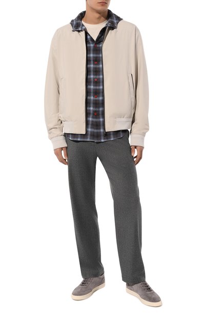 Хлопковая рубашка KITON, арт. UMCMARH0864602, фото 2