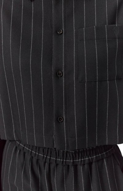 Шерстяная рубашка BURBERRY, арт. 8101124, фото 5