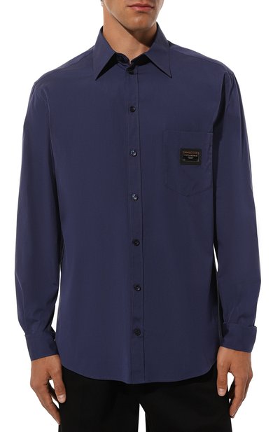 Хлопковая рубашка DOLCE & GABBANA, арт. G5JG4T/FU5U8, фото 3