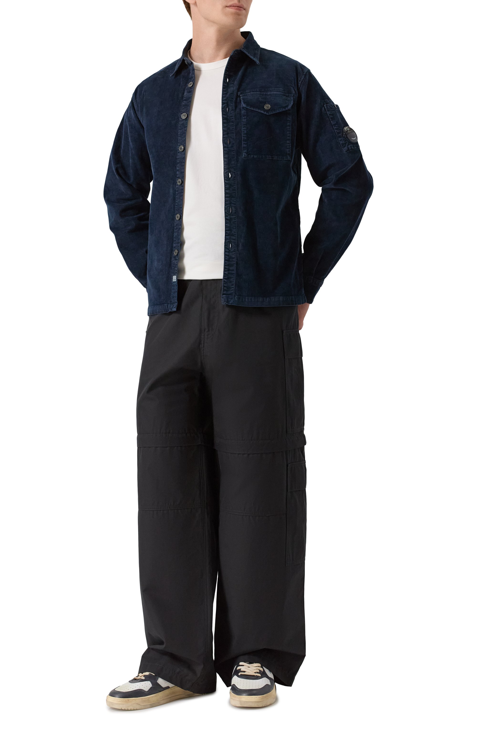 Вельветовая рубашка C.P. COMPANY, арт. 19CMSH071A0064100, фото 2