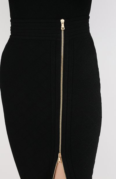 Юбка из вискозы BALMAIN, арт. UF14478/K110, фото 5