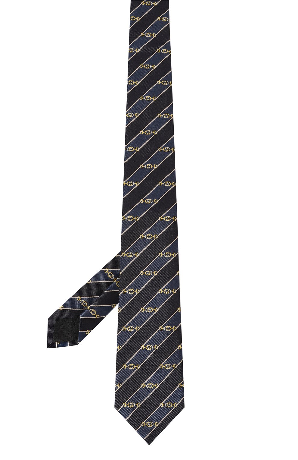 Шелковый галстук GUCCI, арт. 624077 4E002, фото 3