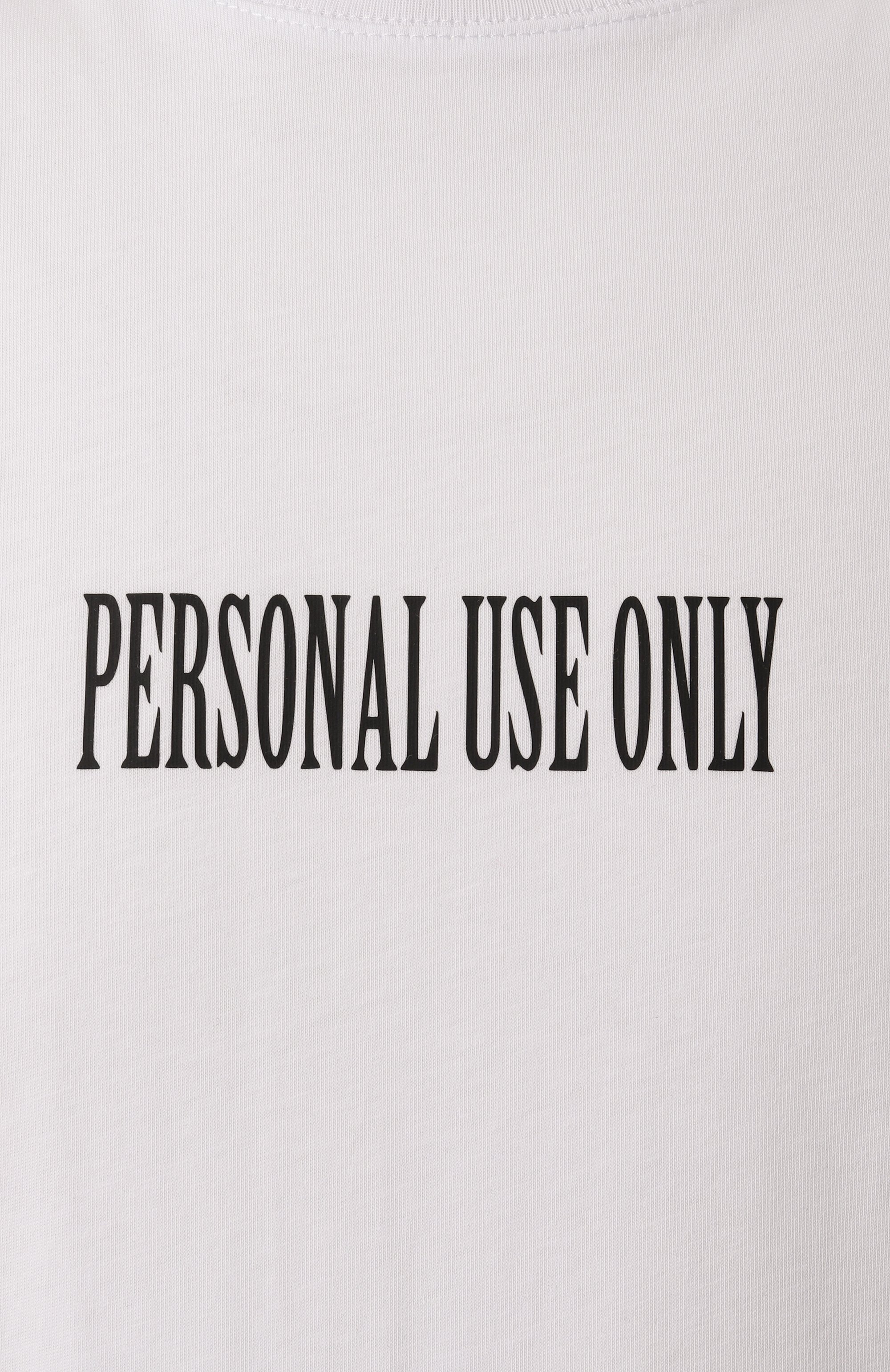 Хлопковая майка DIEGO VENTURINO белого цвета по цене 19250 руб., арт. DVTSSMPU0, фото 6 Хлопковая майка DIEGO VENTURINO, арт. DVTSSMPU0, фото 6