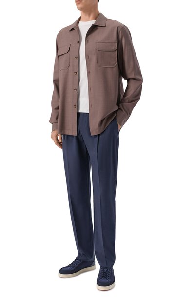 Шерстяная рубашка CAPOBIANCO, арт. 20M514.UN00., фото 2