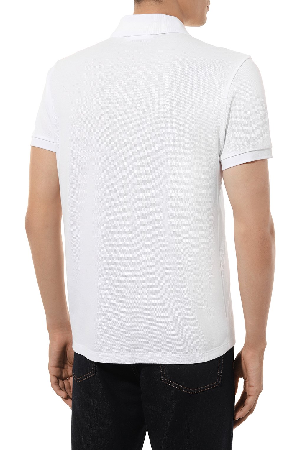 Хлопковое поло MONCLER, арт. 8A000-05-89A16, фото 4