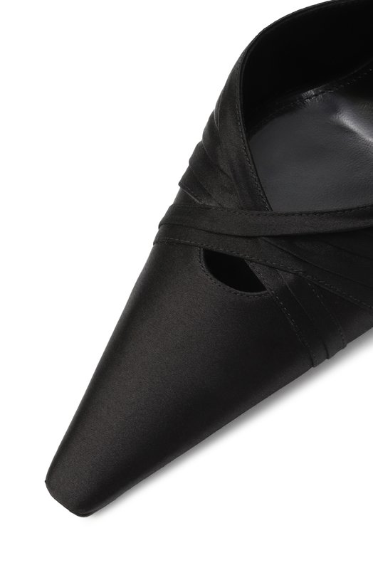 Текстильные туфли Doville Calypso 110 Saint Laurent 820607/9QNA0 Чёрный  820607/9QNA0 Фото 7