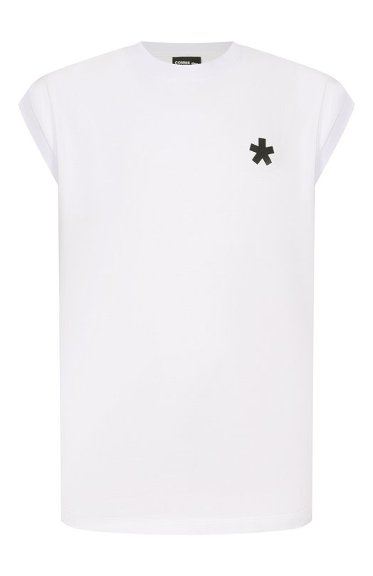 Хлопковая майка Comme des Fuckdown CFABM01903 Белый CFABM01903