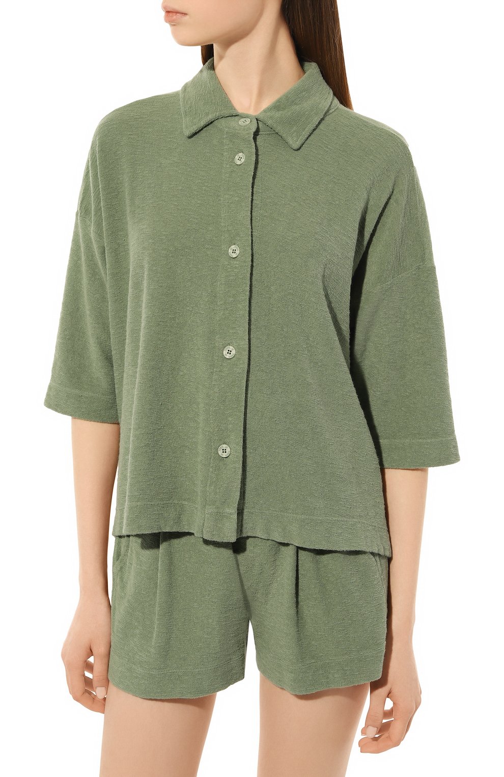 Хлопковая рубашка DEHA, арт. D83443, фото 3