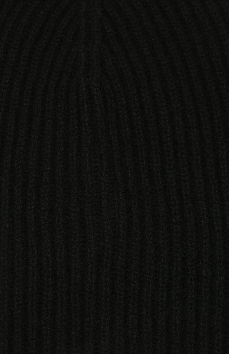 Женская кашемировая шапка WOOLRICH черного цвета, арт. WWACC1451/UF0391 | Фото 3 (Материал: Текстиль, Кашемир, Шерсть; Материал внутренний: Не назначено; Материал сплава: Проставлено; Нос: Не проставлено)
