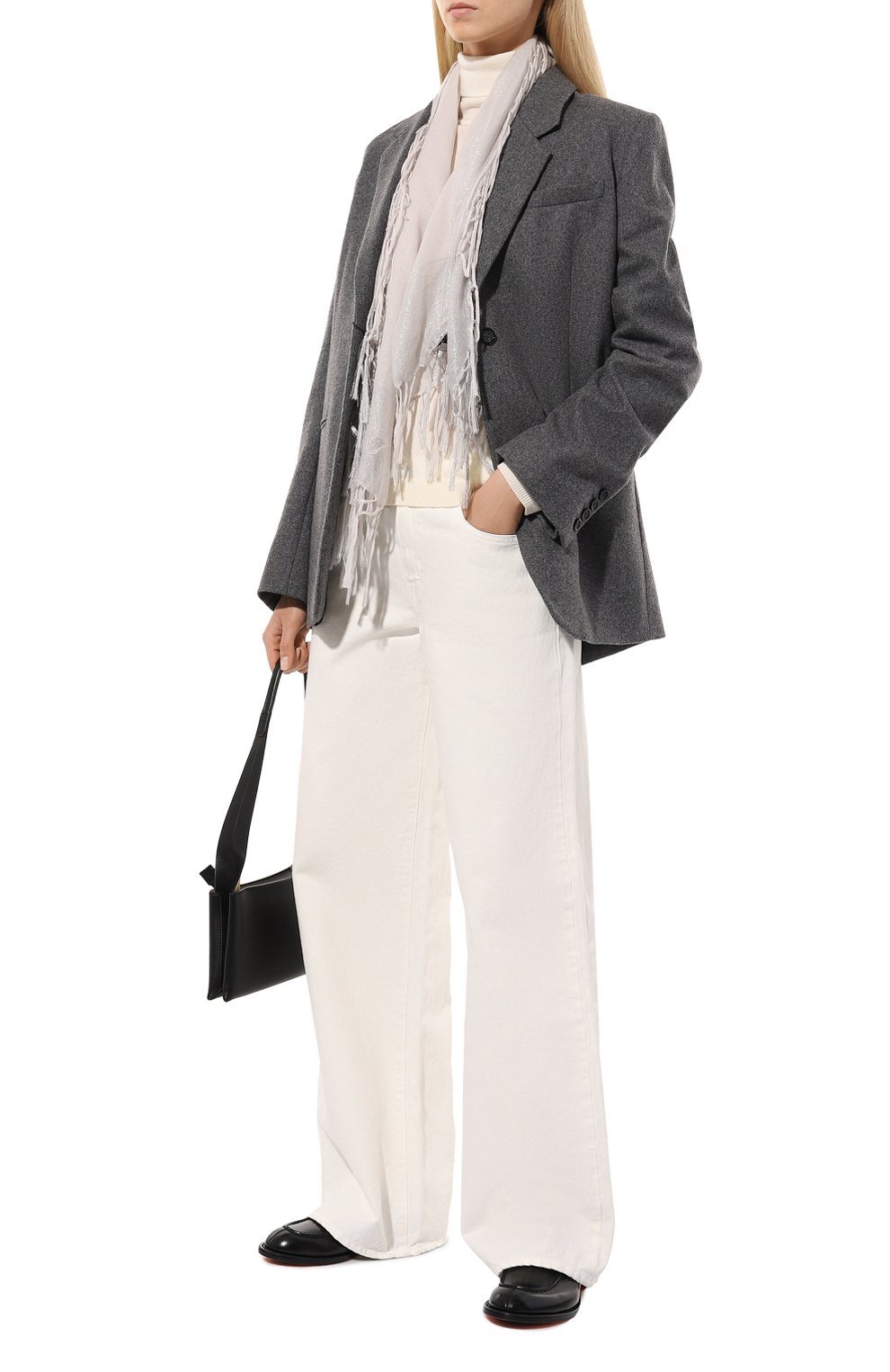 Шаль из кашемира и шелка GIORGIO ARMANI, арт. 795306/4R117, фото 2