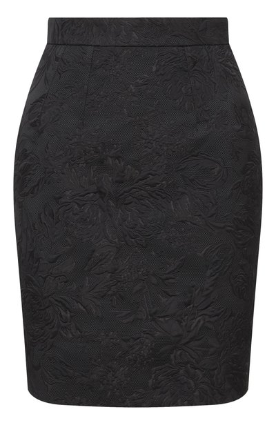 Женская юбка из хлопка и шелка DOLCE & GABBANA, арт. F4C2JT/HJMRF