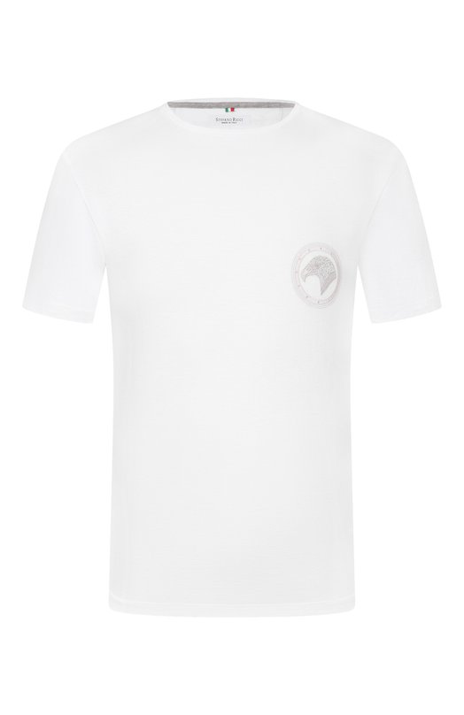 Футболка Stefano Ricci MNI42H0020/803 Белый MNI42H0020/803