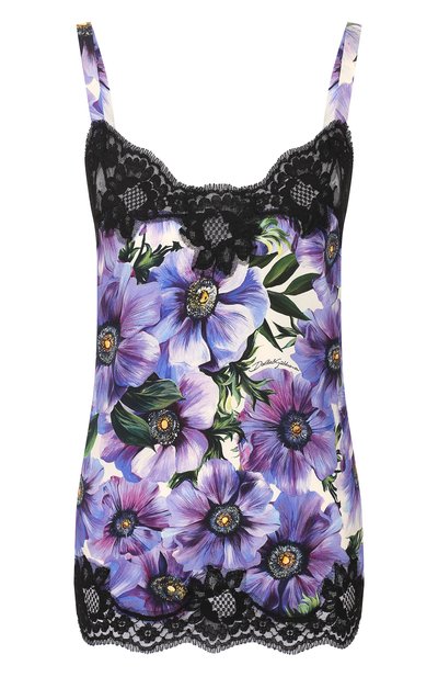 Шелковая майка DOLCE & GABBANA, арт. 07A00T/FSAZ0, фото 1