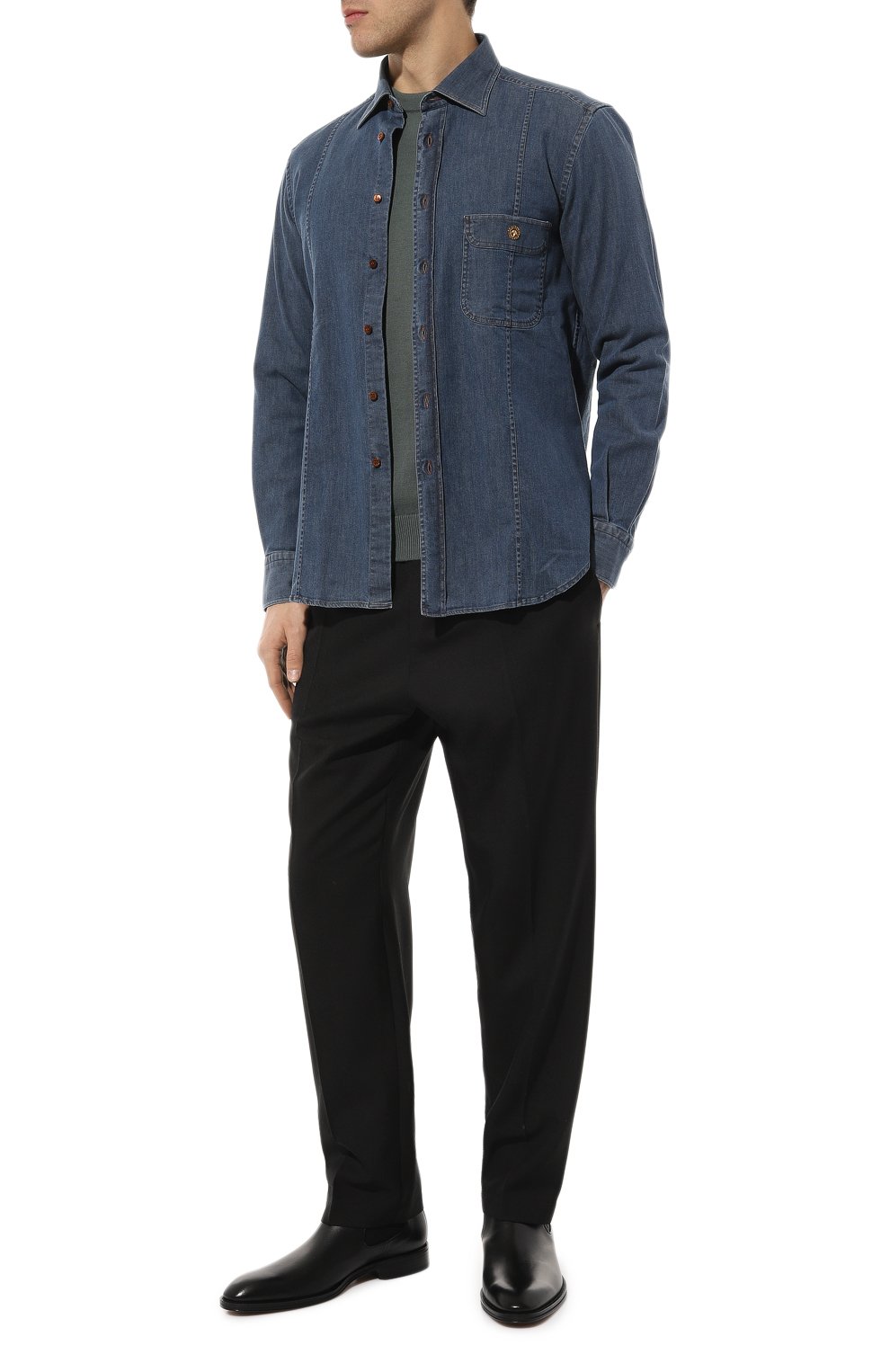 Джинсовая рубашка STEFANO RICCI, арт. MC007116/EX2604, фото 2