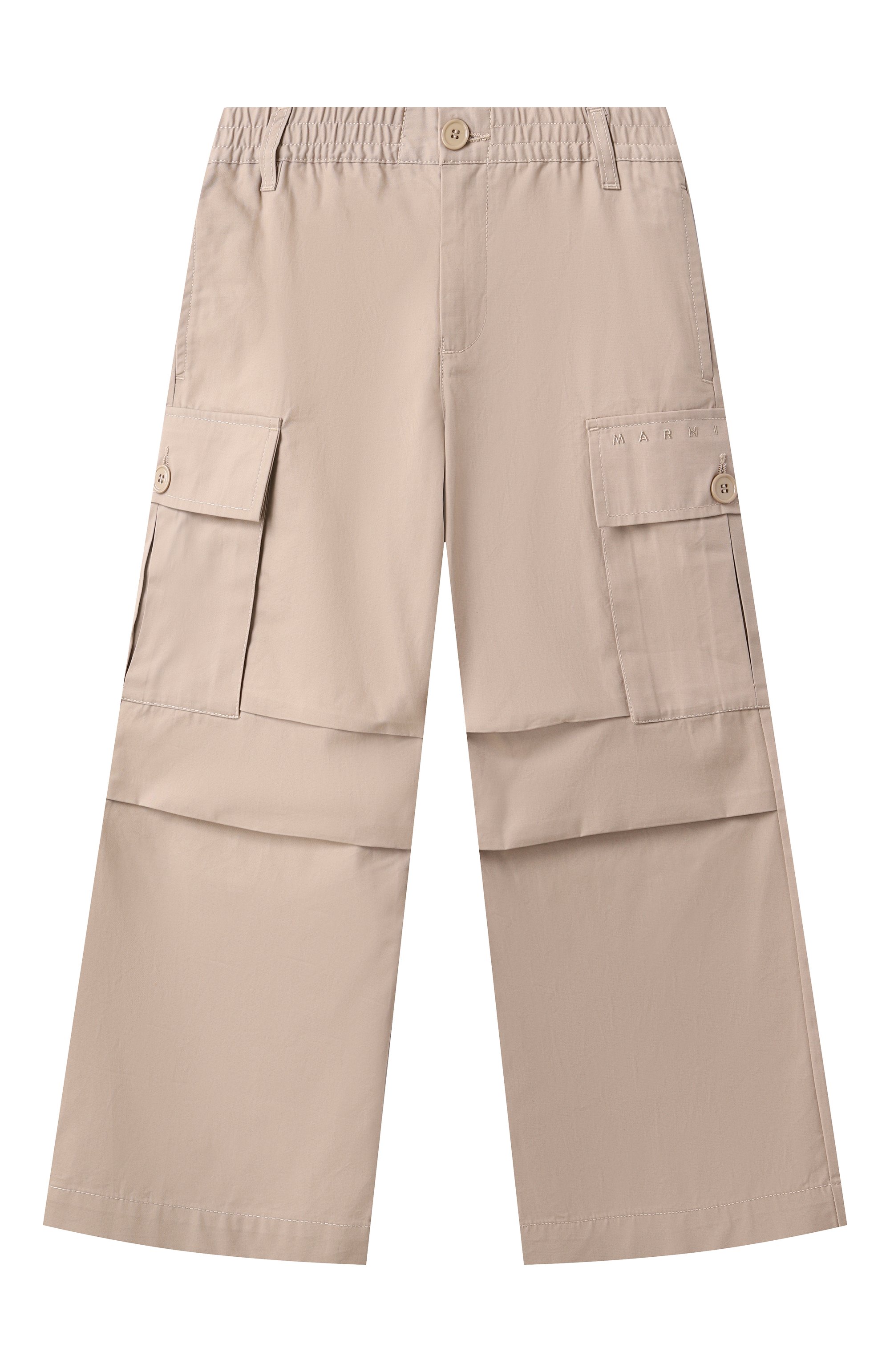 Хлопковые брюки-карго MARNI, арт. M01365/M00UV, фото 1