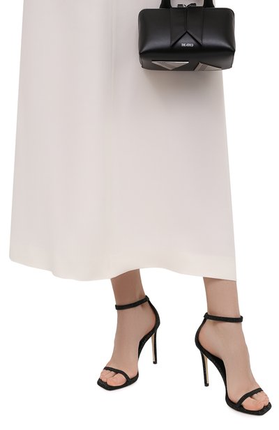 Босоножки nudistcurve 100 STUART WEITZMAN черного цвета по цене 78800 руб., арт. S6958, фото 3 Босоножки nudistcurve 100 STUART WEITZMAN, арт. S6958, фото 3