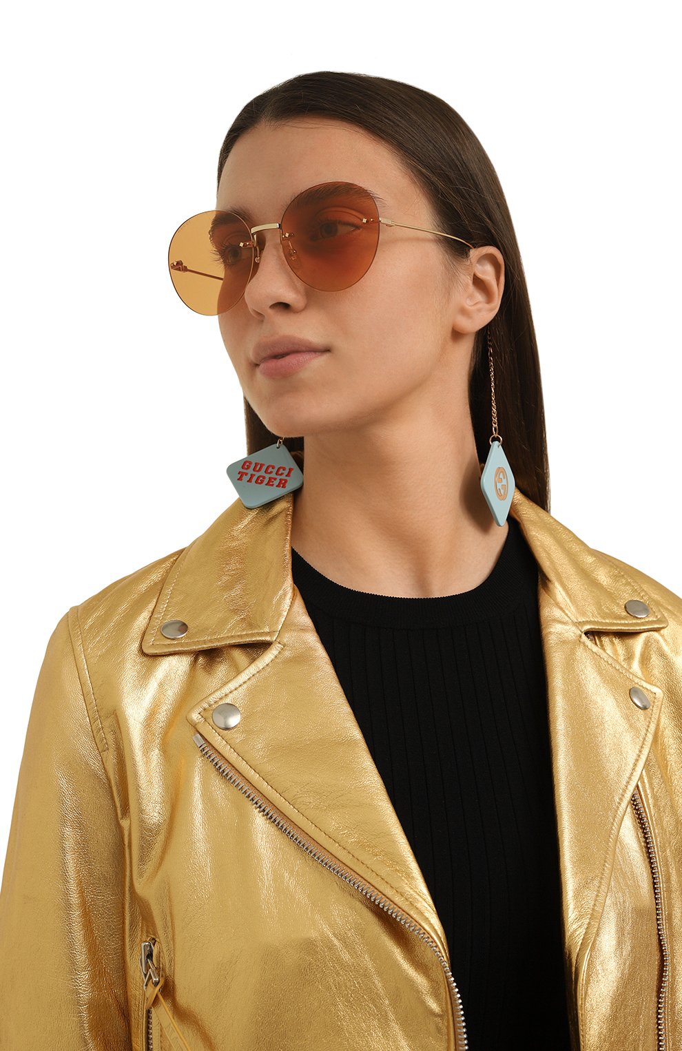 Солнцезащитные очки с подвесками GUCCI, арт. GG1149S/690989 I3330, фото 2