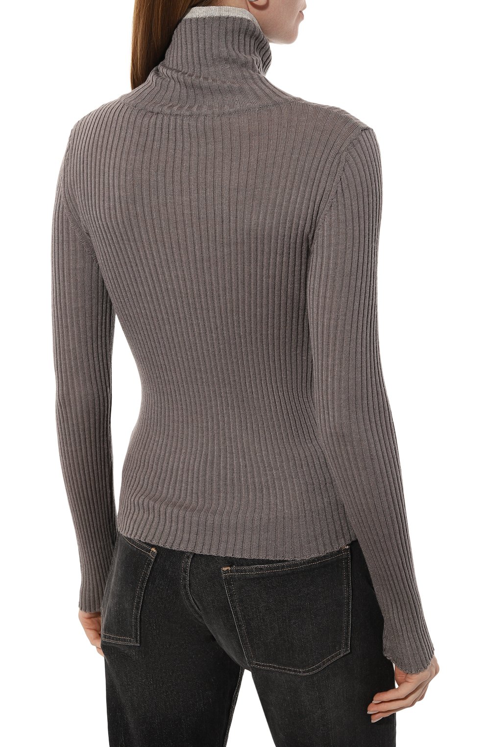 Пуловер из шерсти и шелка PANICALE, арт. D350143PZ, фото 4