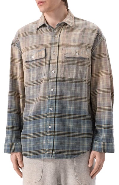 Хлопковая рубашка R13 разноцветного цвета по цене 76050 руб., арт. R13MR266-R458B, фото 3 Хлопковая рубашка R13, арт. R13MR266-R458B, фото 3