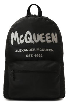 Мужской рюкзак metropolitan ALEXANDER MCQUEEN черного цвета, арт. 6464571AABW | Фото 1 (Драгоценные камни: Проставлено; Материал сплава: Проставлено; Размер: large; Материал: Текстиль; Сумки-технические: Рюкзаки - большие; Стили: Кэжуэл)