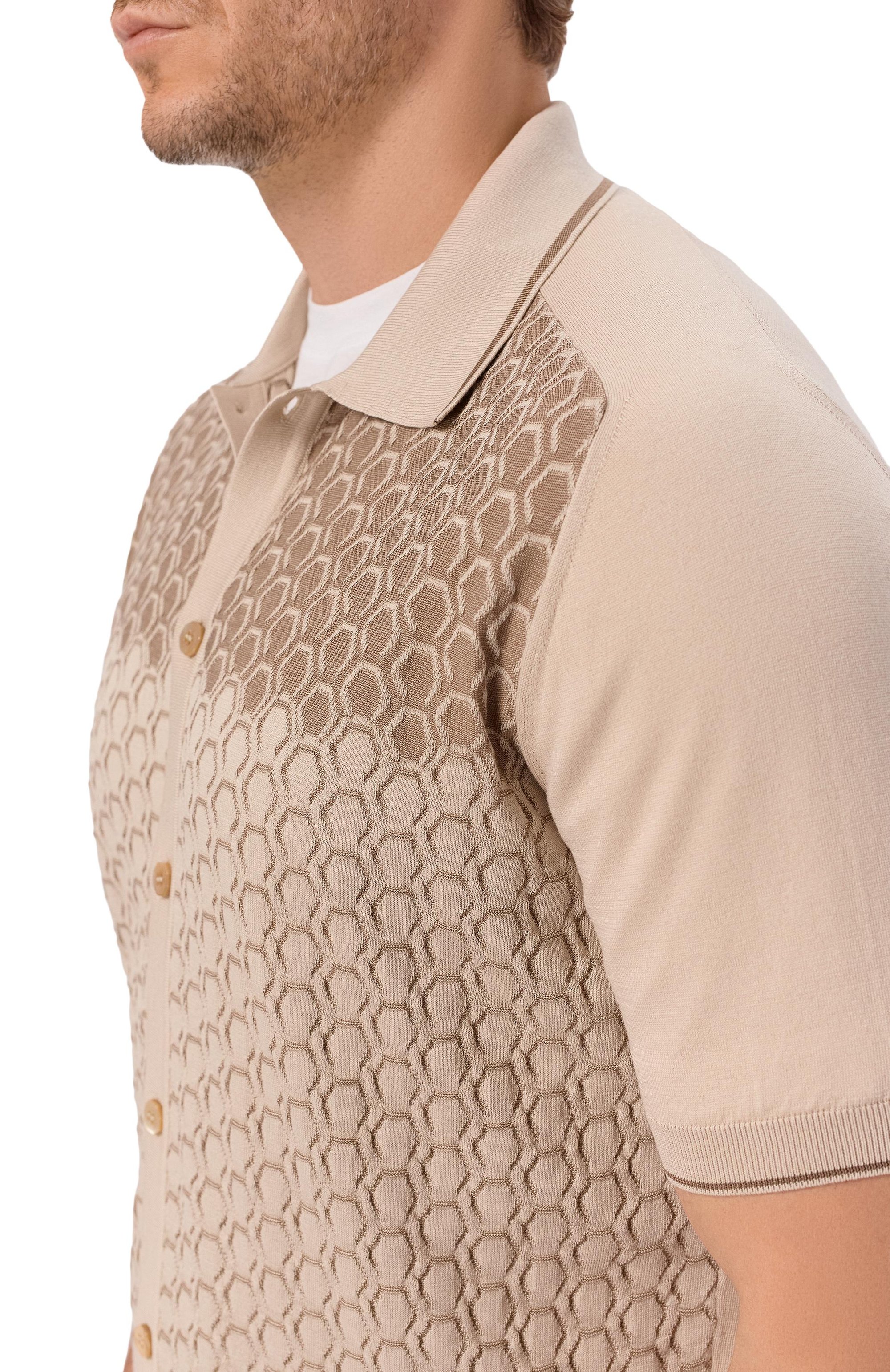 Рубашка из шелка и хлопка STEFANO RICCI, арт. K818109PAM/F26175_001, фото 5